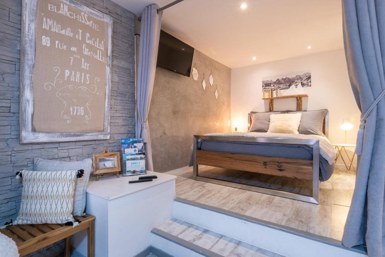 Un Cottage Alpin Chaleureux Dans Le Coeur D Annecy Avec 2 Velos Exterior foto